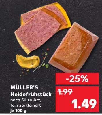 MÜLLER'S Heidefrühstück