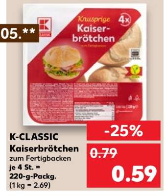 K-CLASSIC Kaiserbrötchen