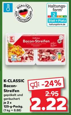 K-CLASSIC Bacon-Streifen