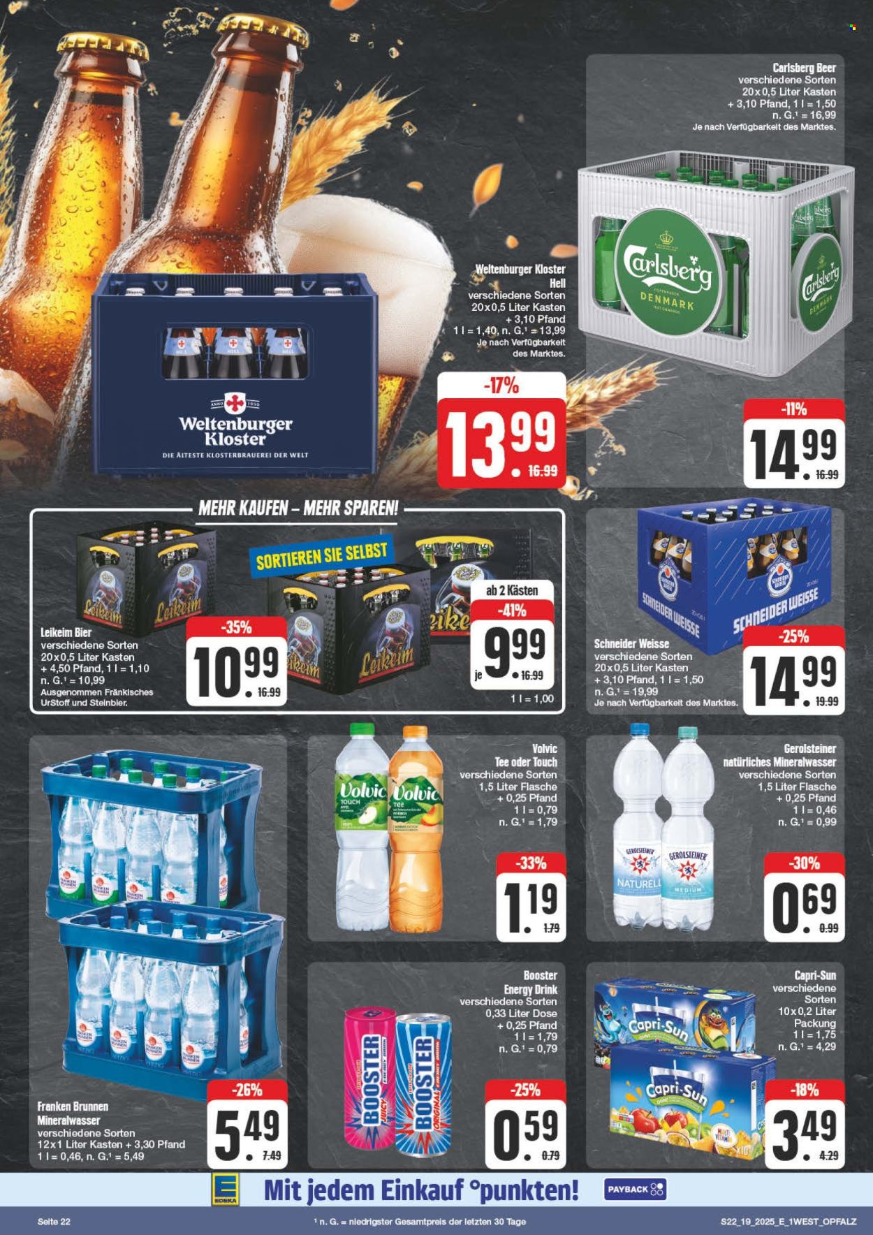 Edeka Prospekte  - 5.05.2025 - 10.05.2025. Seite 1