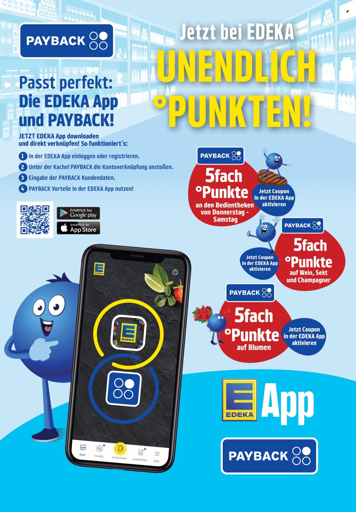 E center Prospekte  - 5.05.2025 - 10.05.2025. Seite 1
