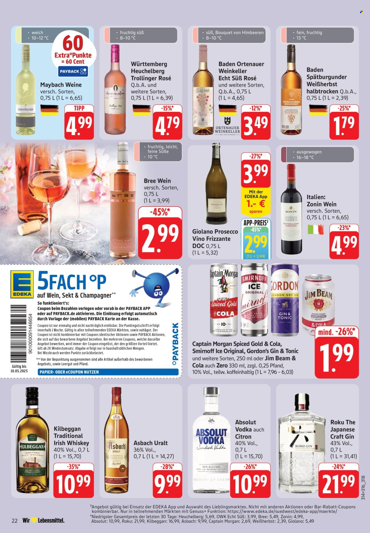E center Prospekte  - 5.05.2025 - 10.05.2025. Seite 1