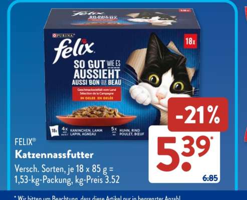 FELIX® Katzennassfutter