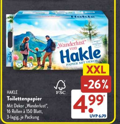 Hakle Toilettenpapier