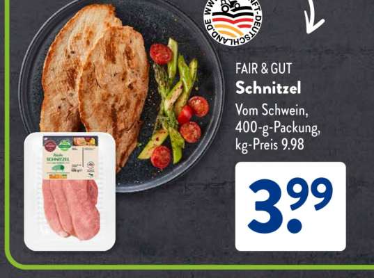 FAIR & GUT Schnitzel