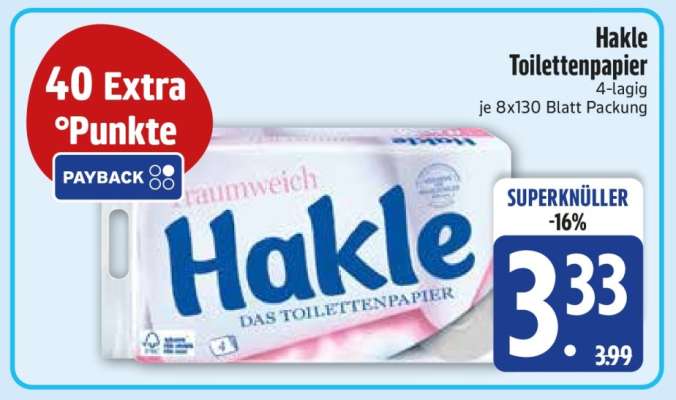 Hakle Toilettenpapier