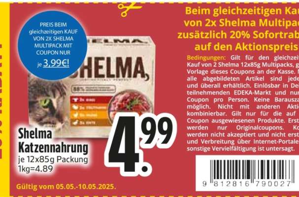 Shelma Katzennahrung
