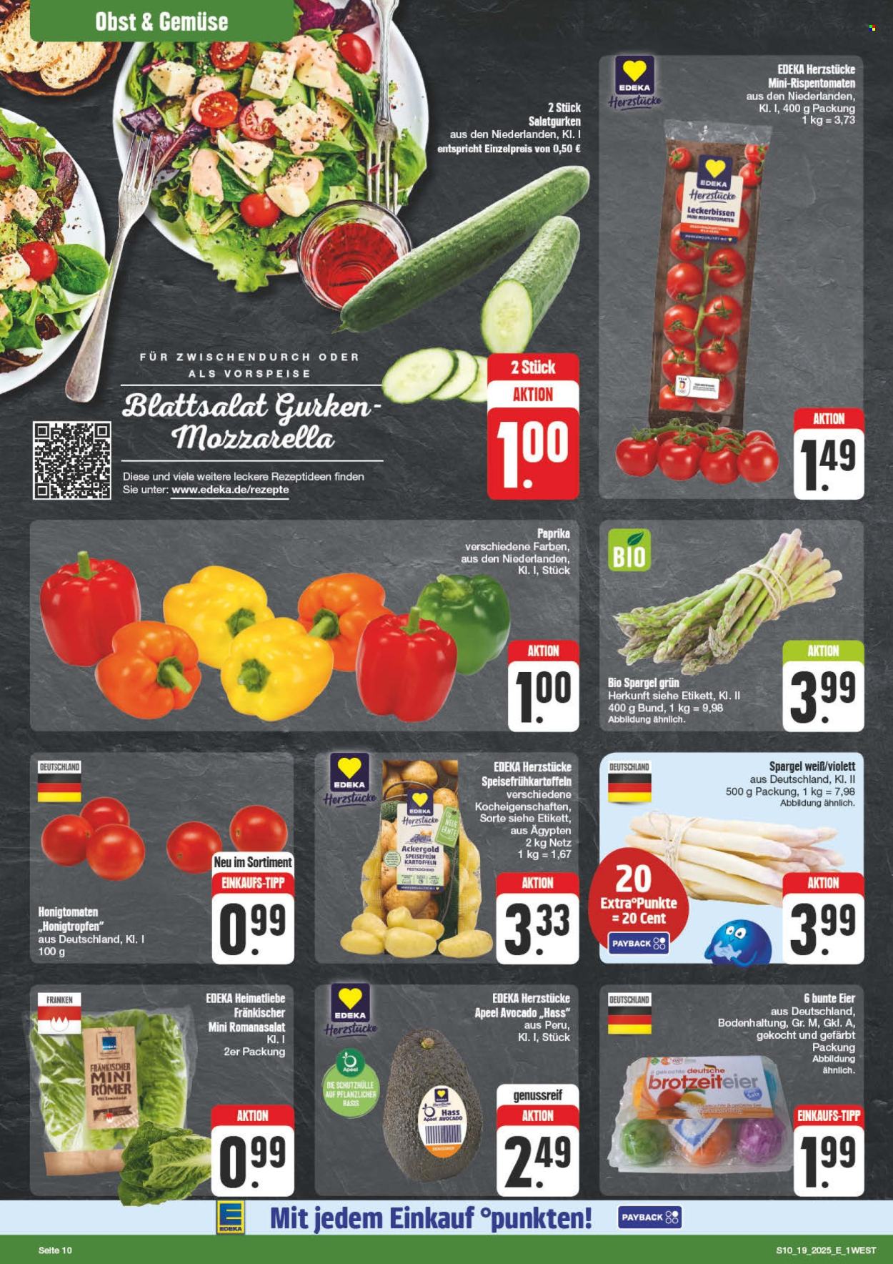 Edeka Prospekte  - 5.05.2025 - 10.05.2025. Seite 1