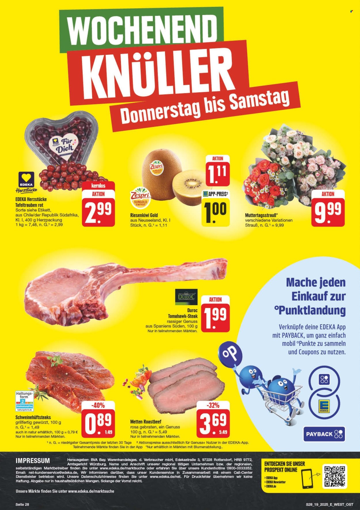 Edeka Prospekte  - 5.05.2025 - 10.05.2025. Seite 1