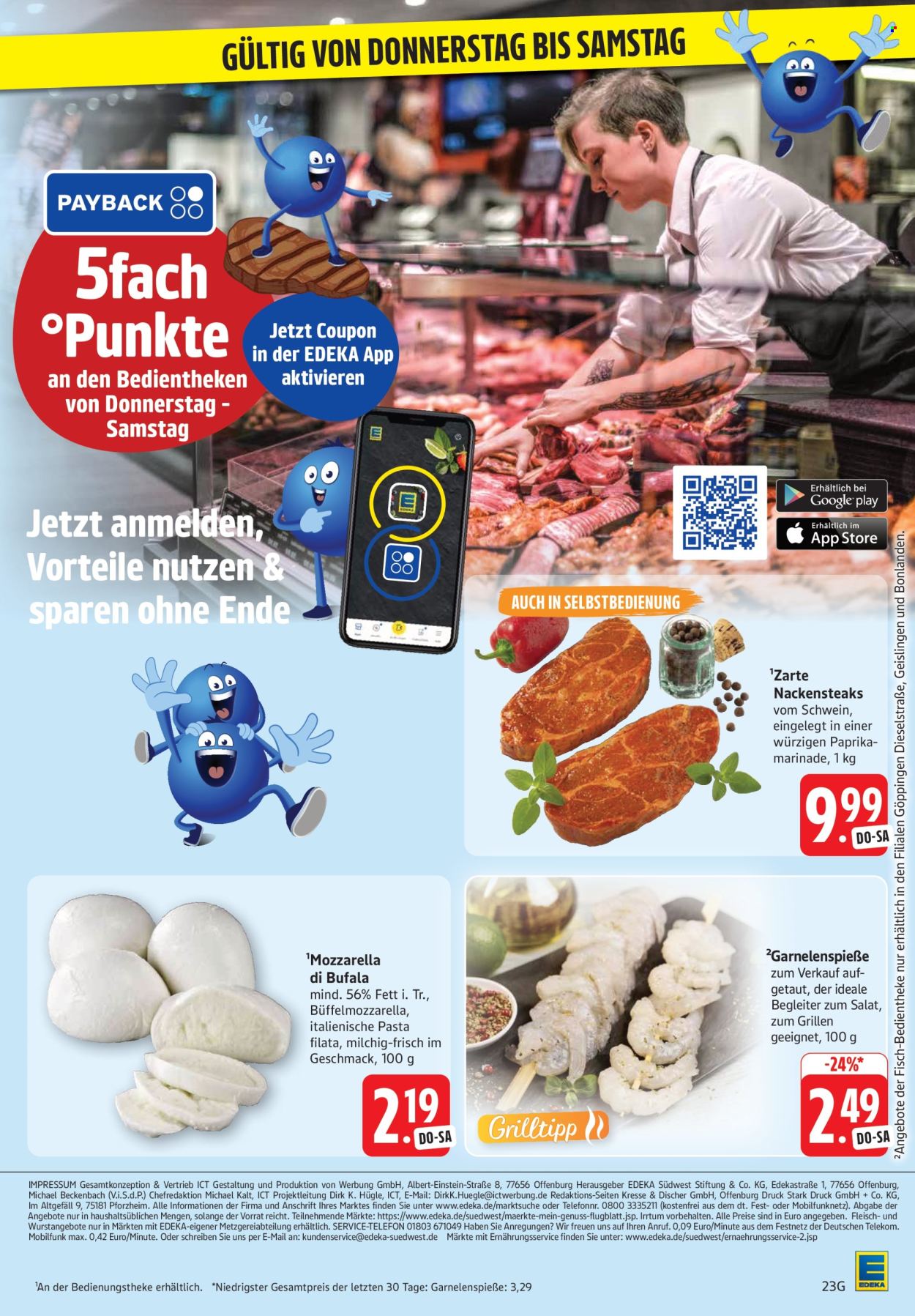 E center Prospekte  - 5.05.2025 - 10.05.2025. Seite 1