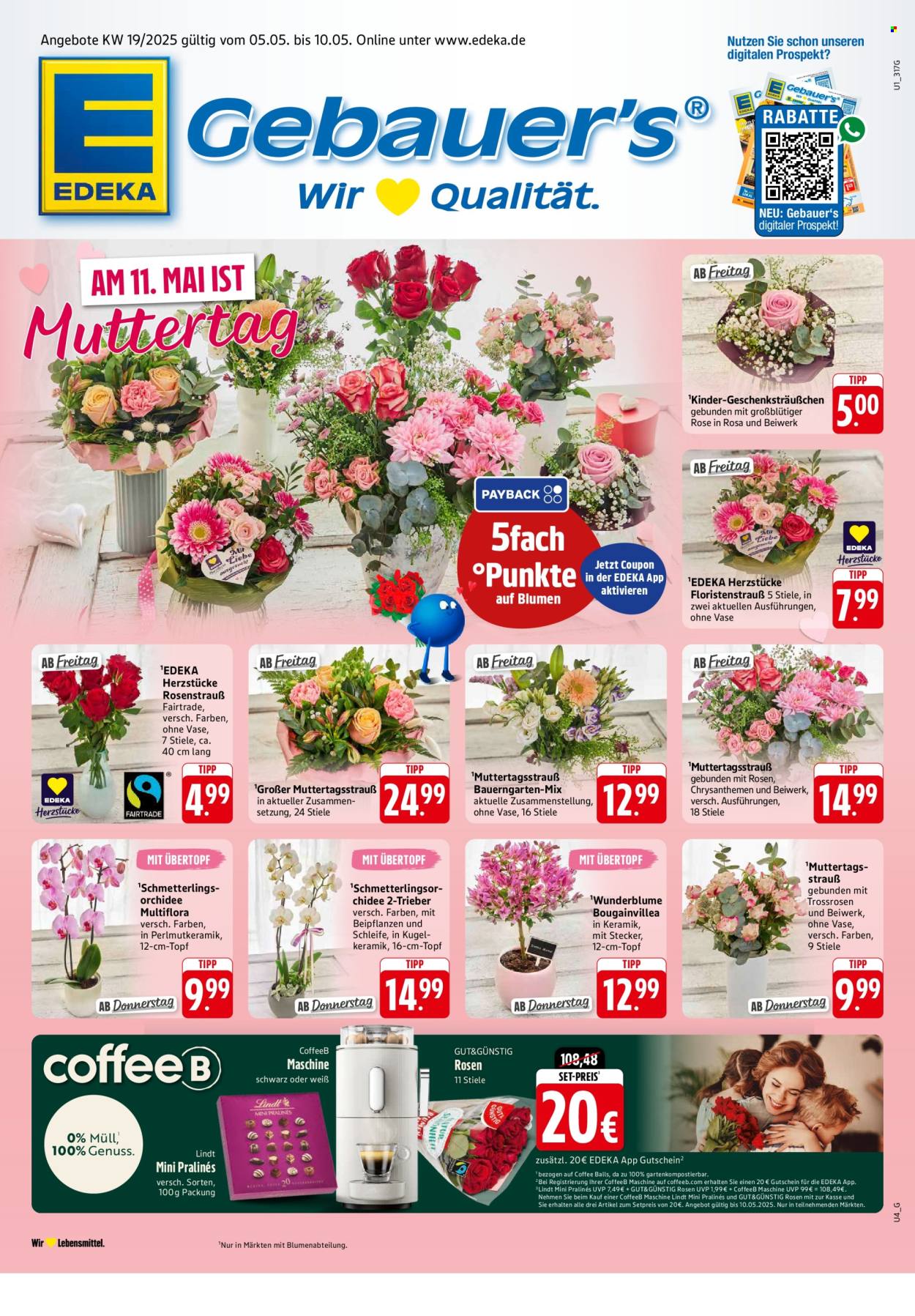E center Prospekte  - 5.05.2025 - 10.05.2025. Seite 1