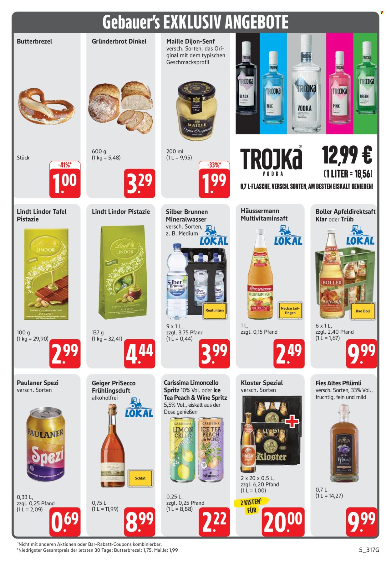 E center Prospekte  - 5.05.2025 - 10.05.2025. Seite 1