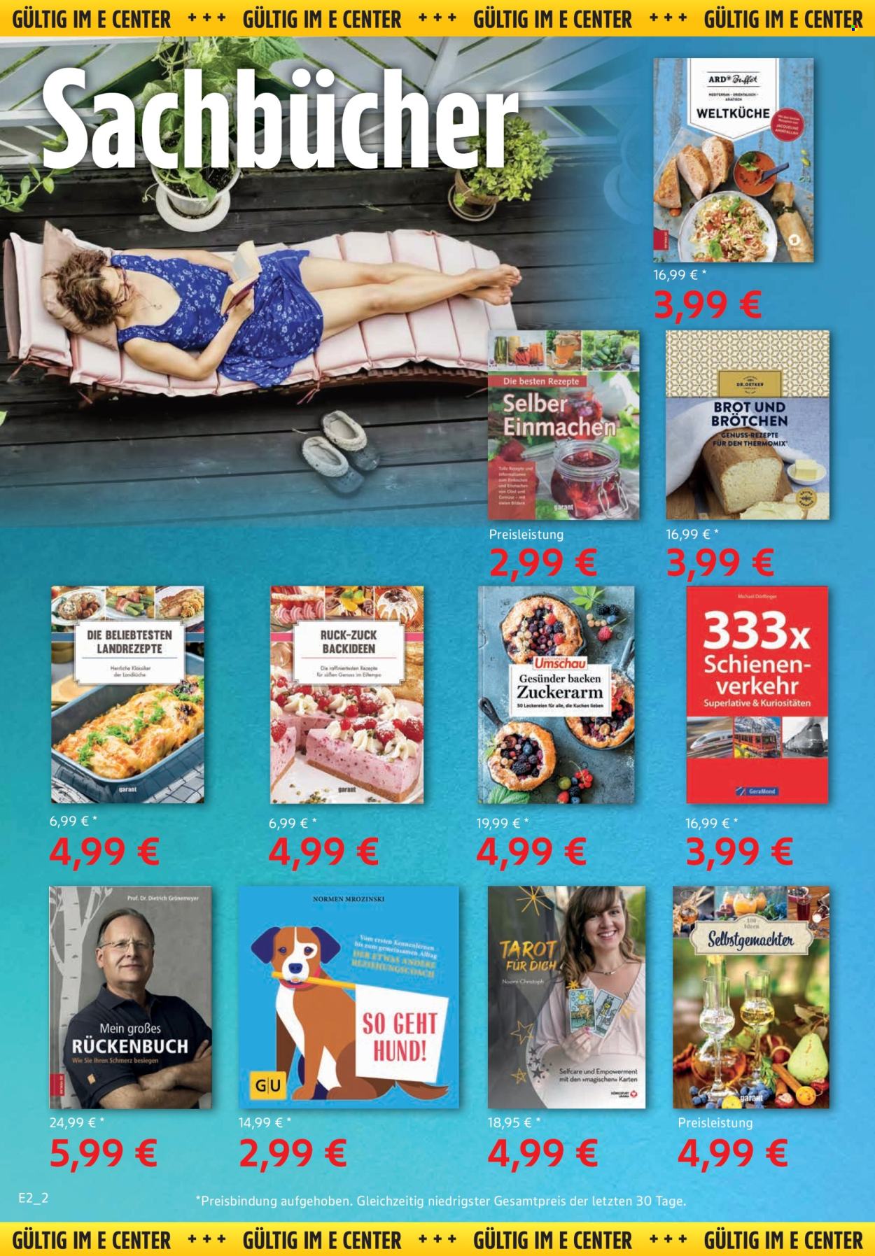 E center Prospekte  - 5.05.2025 - 10.05.2025. Seite 1