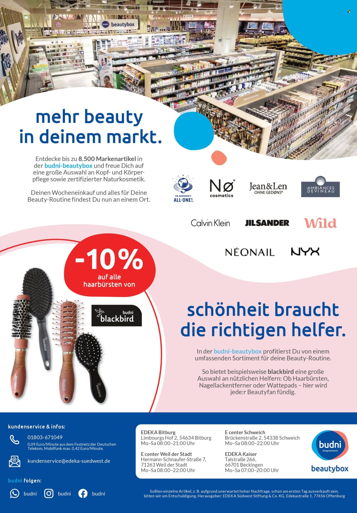 E center Prospekte  - 5.05.2025 - 10.05.2025. Seite 1