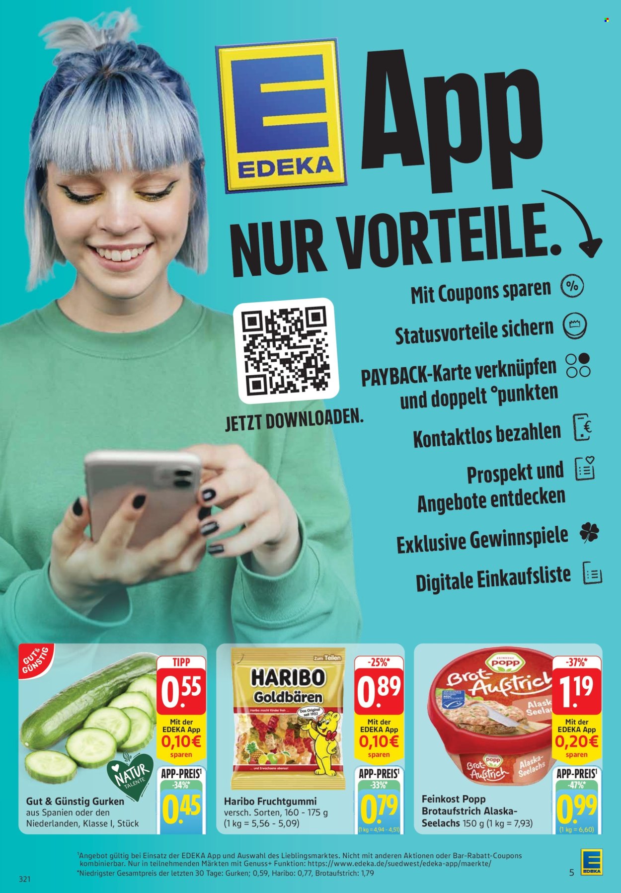E center Prospekte  - 5.05.2025 - 10.05.2025. Seite 1