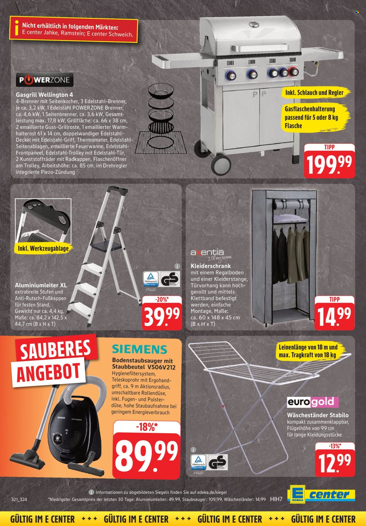 E center Prospekte  - 5.05.2025 - 10.05.2025. Seite 1