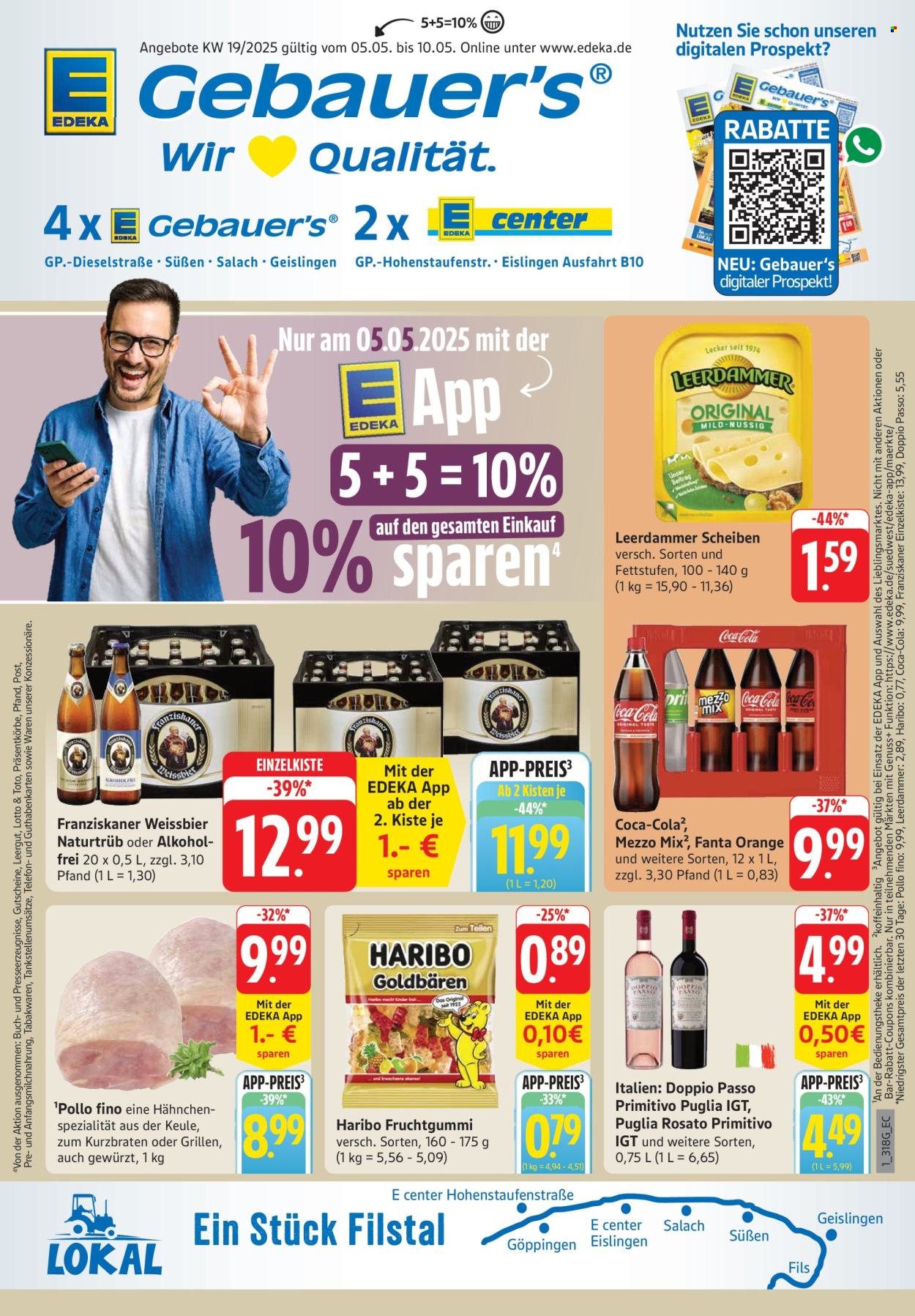 E center Prospekte  - 5.05.2025 - 10.05.2025. Seite 1