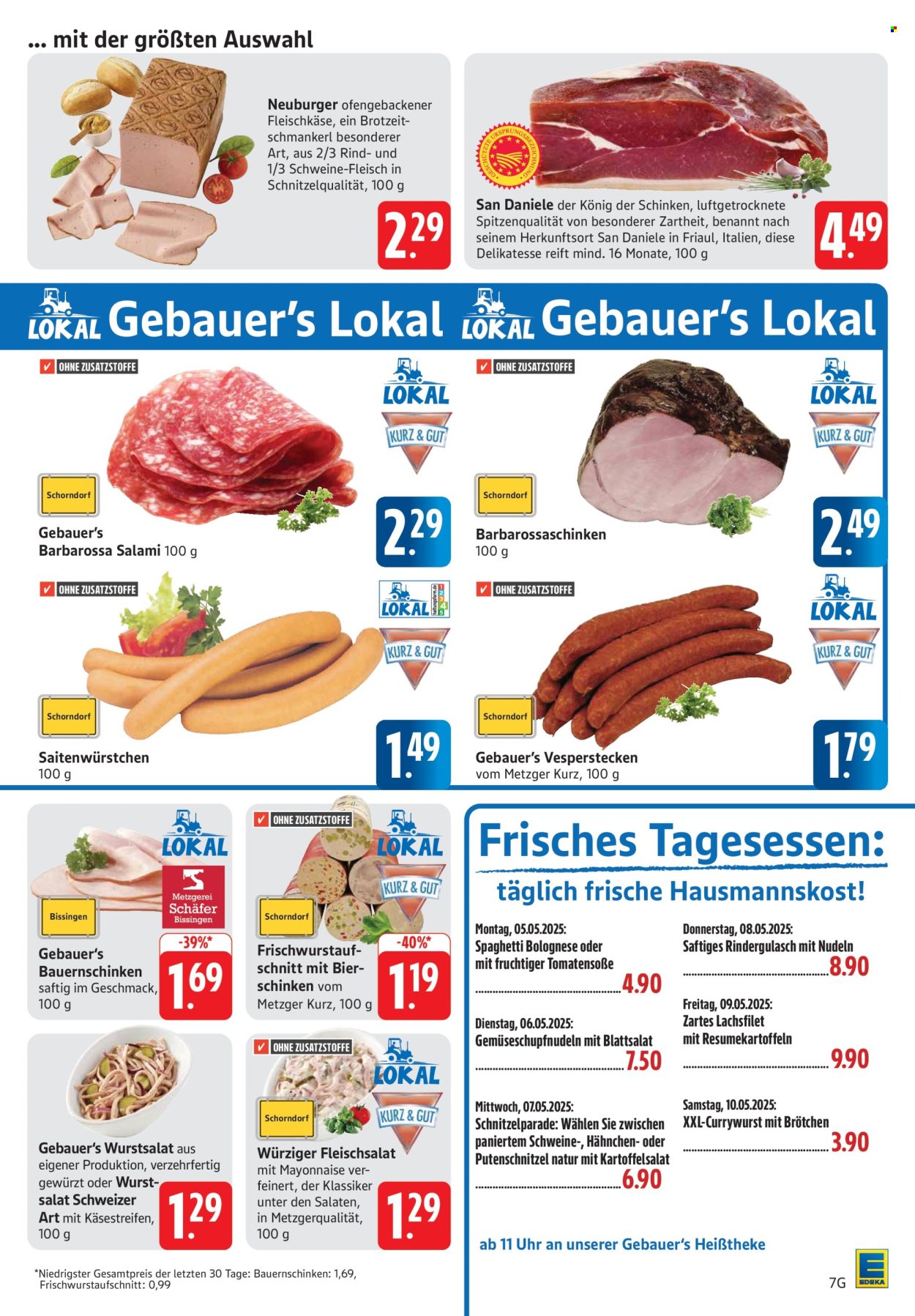 E center Prospekte  - 5.05.2025 - 10.05.2025. Seite 1