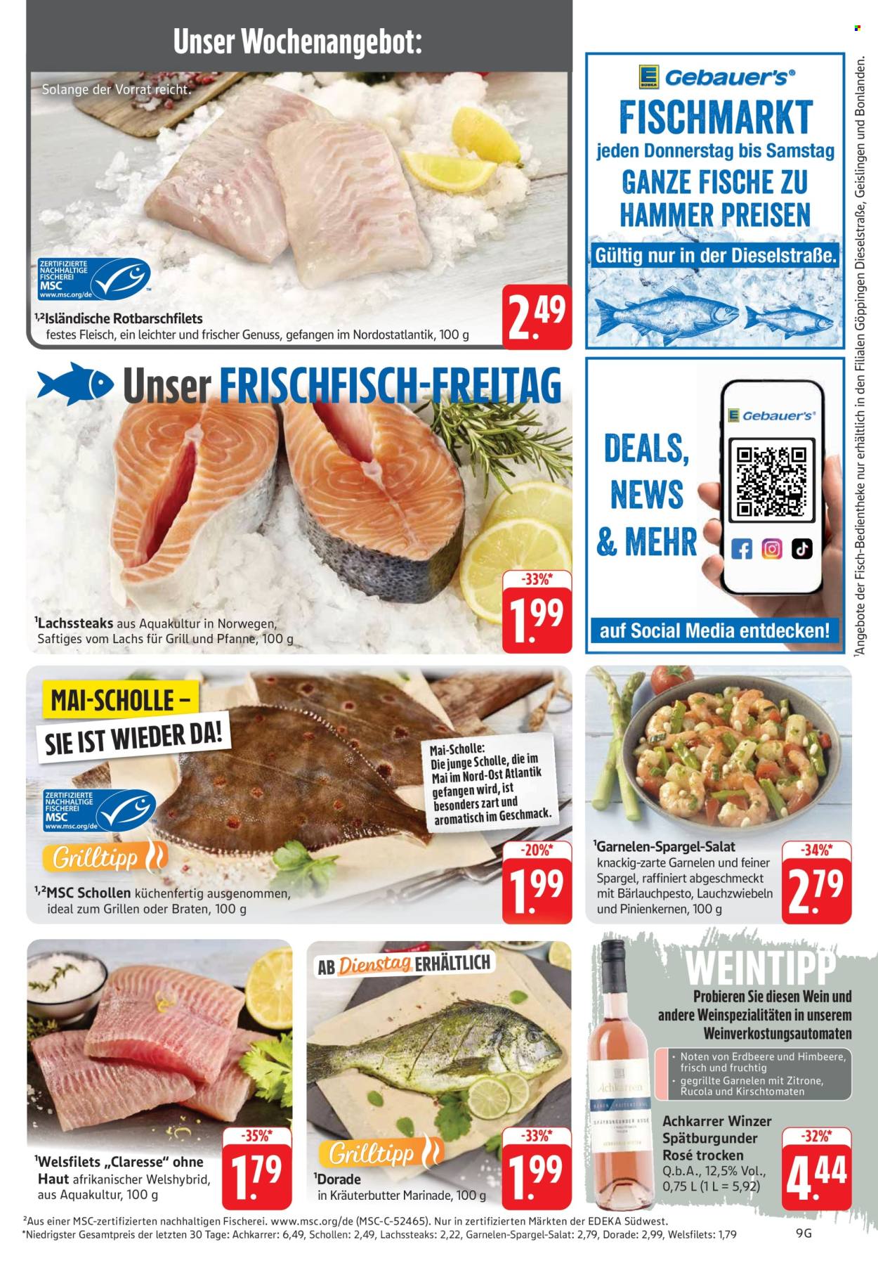 E center Prospekte  - 5.05.2025 - 10.05.2025. Seite 1