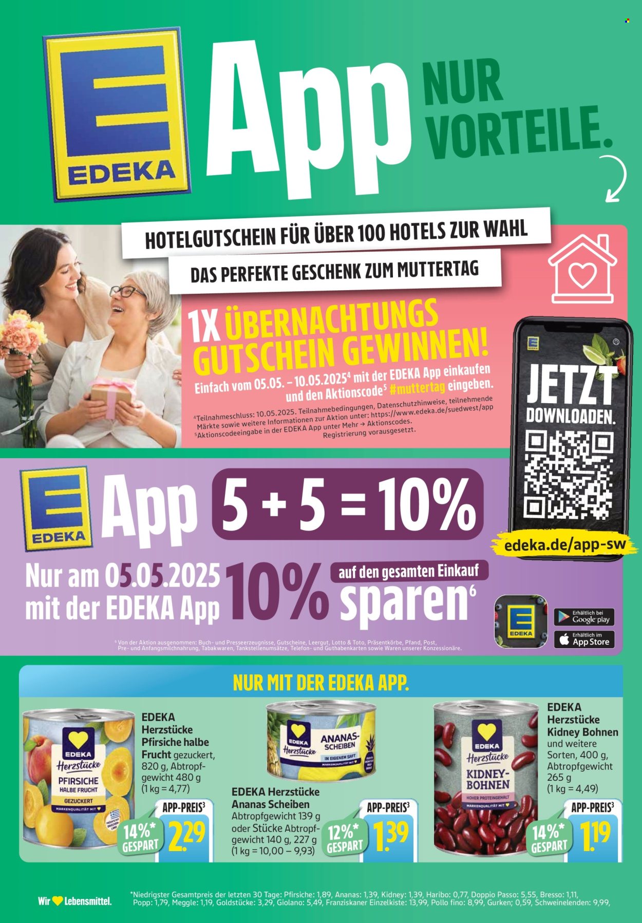 E center Prospekte  - 5.05.2025 - 10.05.2025. Seite 1