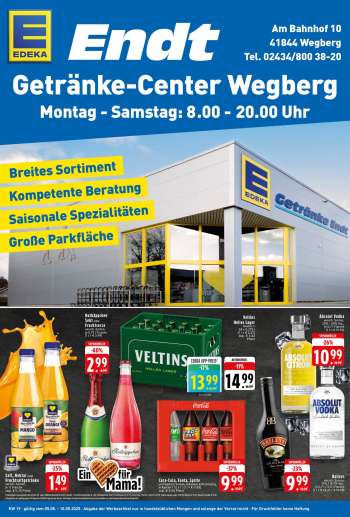 thumbnail - Edeka Getränkemarkt Prospekt