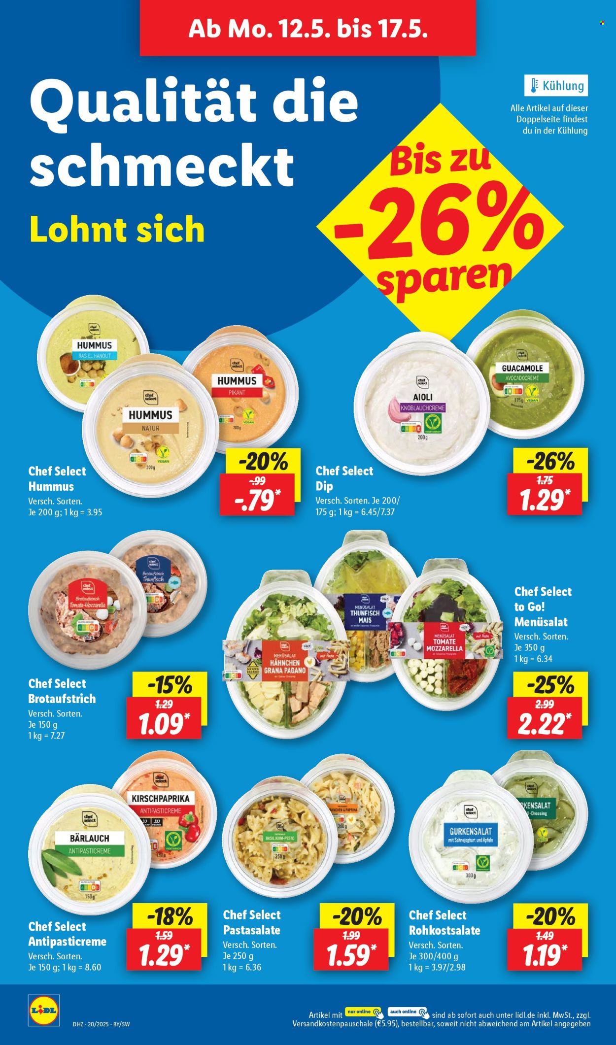 Lidl Prospekte  - 12.05.2025 - 17.05.2025. Seite 1