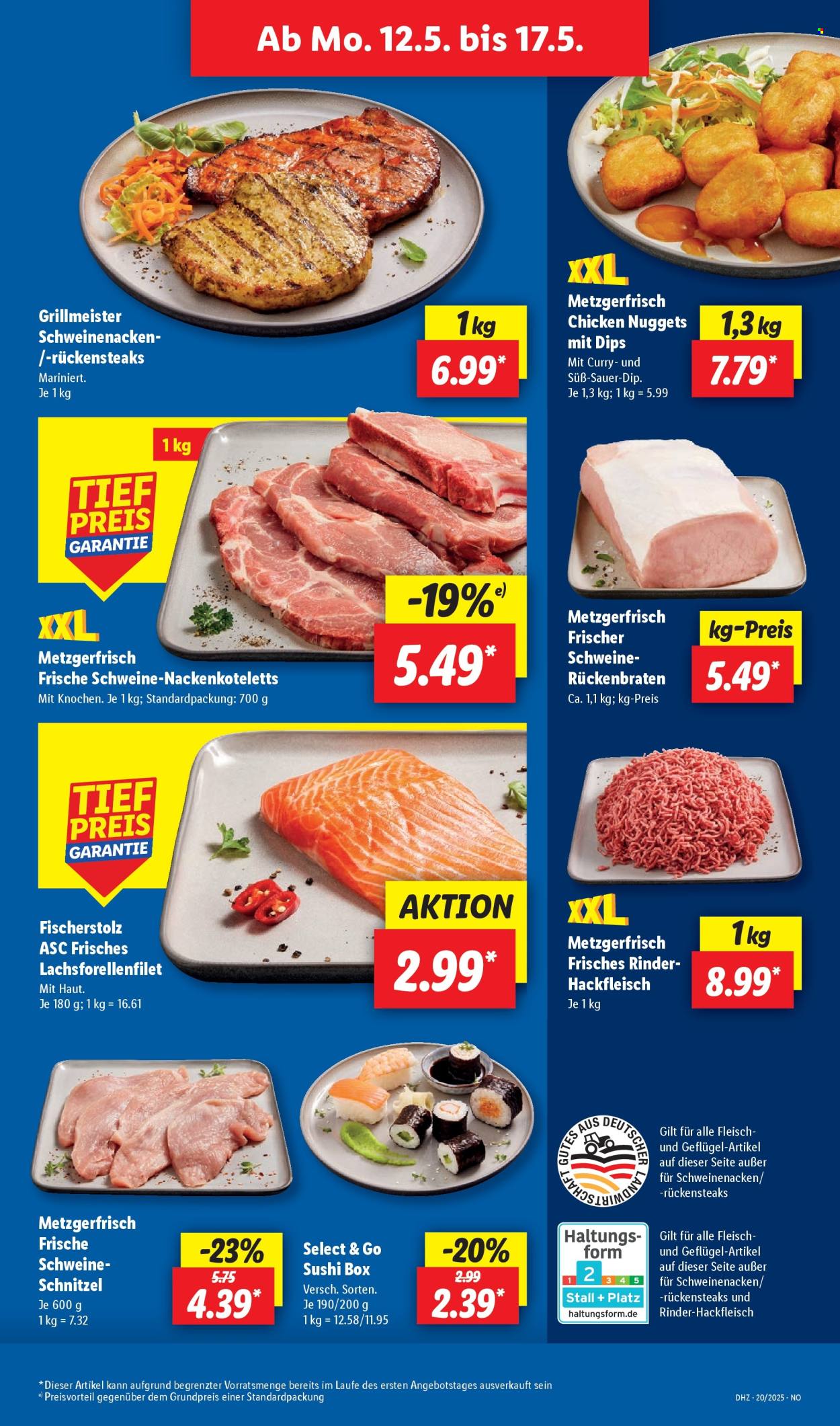 Lidl Prospekte  - 12.05.2025 - 17.05.2025. Seite 1