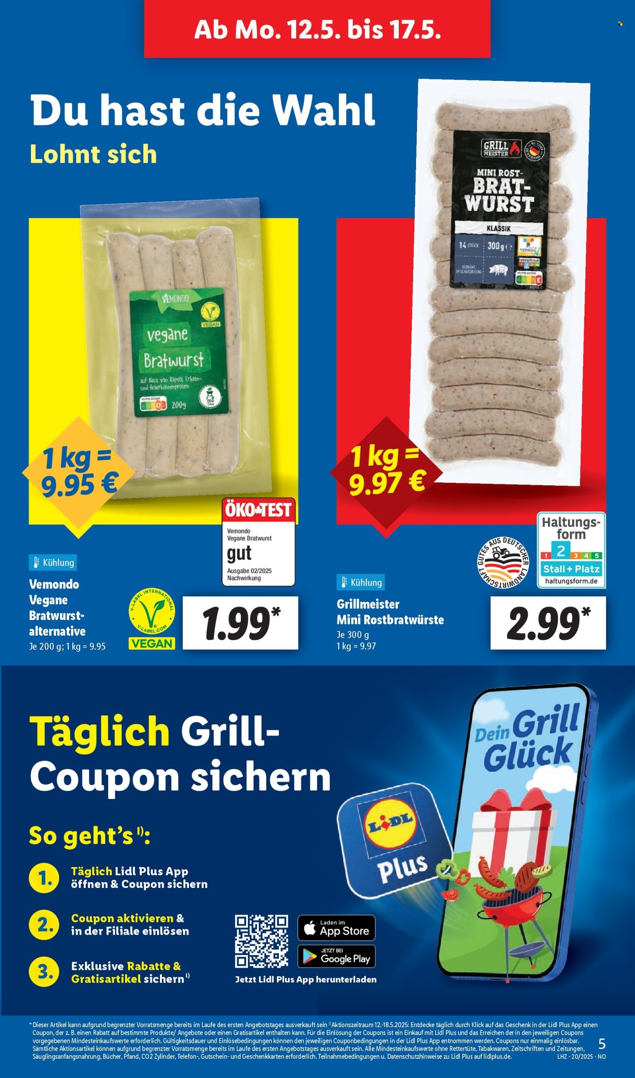 Lidl Prospekte  - 12.05.2025 - 17.05.2025. Seite 1
