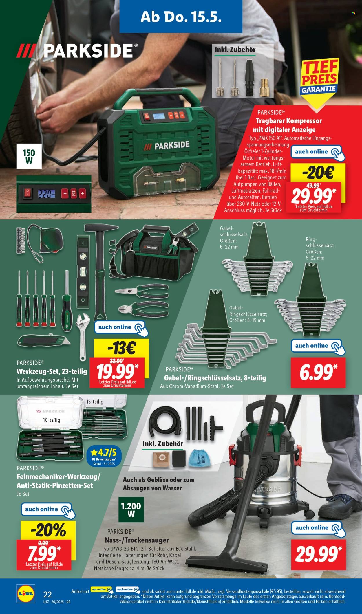 Lidl Prospekte  - 12.05.2025 - 17.05.2025. Seite 1