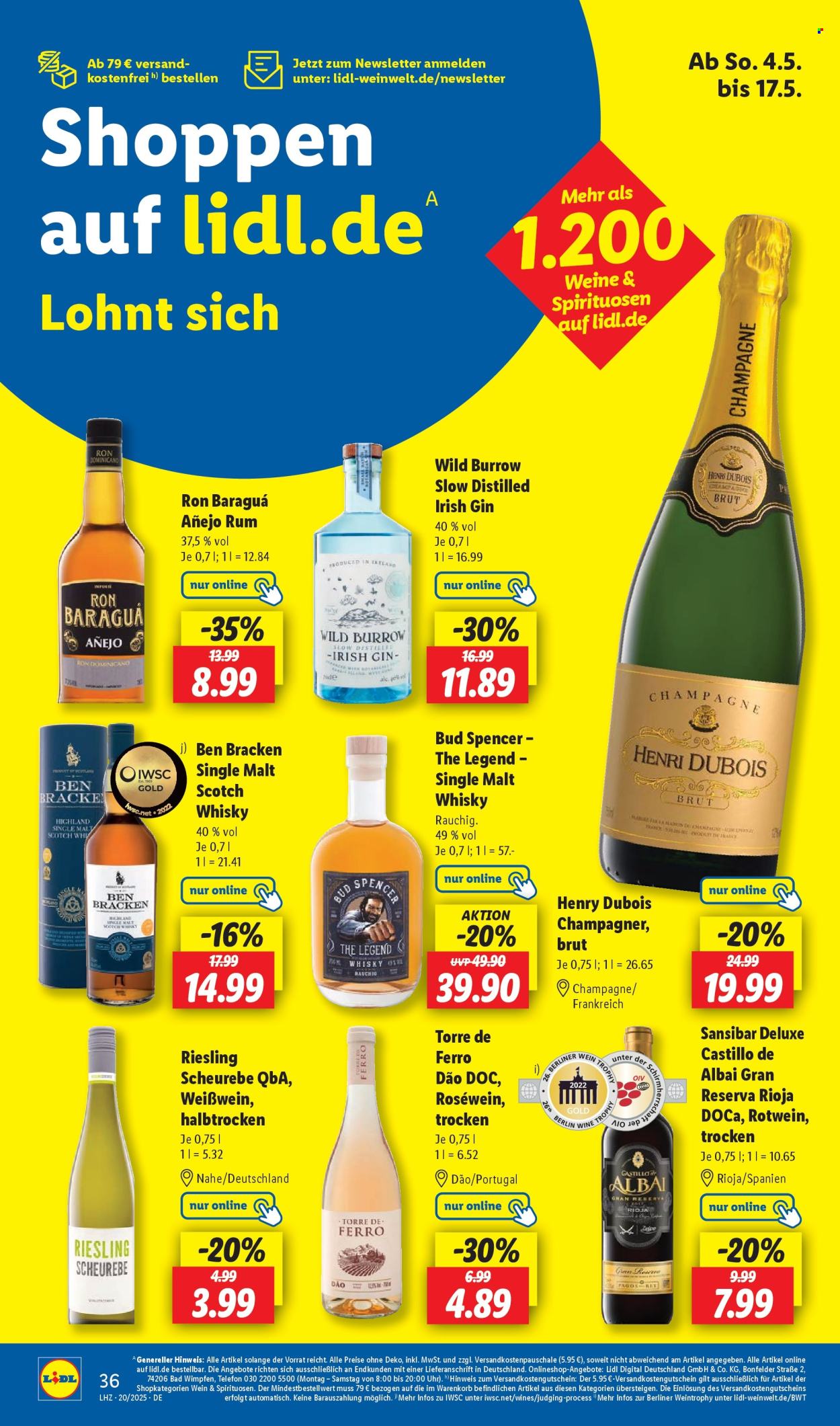 Lidl Prospekte  - 12.05.2025 - 17.05.2025. Seite 1