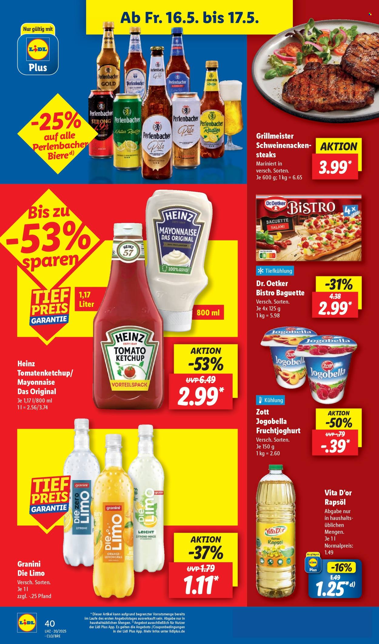 Lidl Prospekte  - 12.05.2025 - 17.05.2025. Seite 1