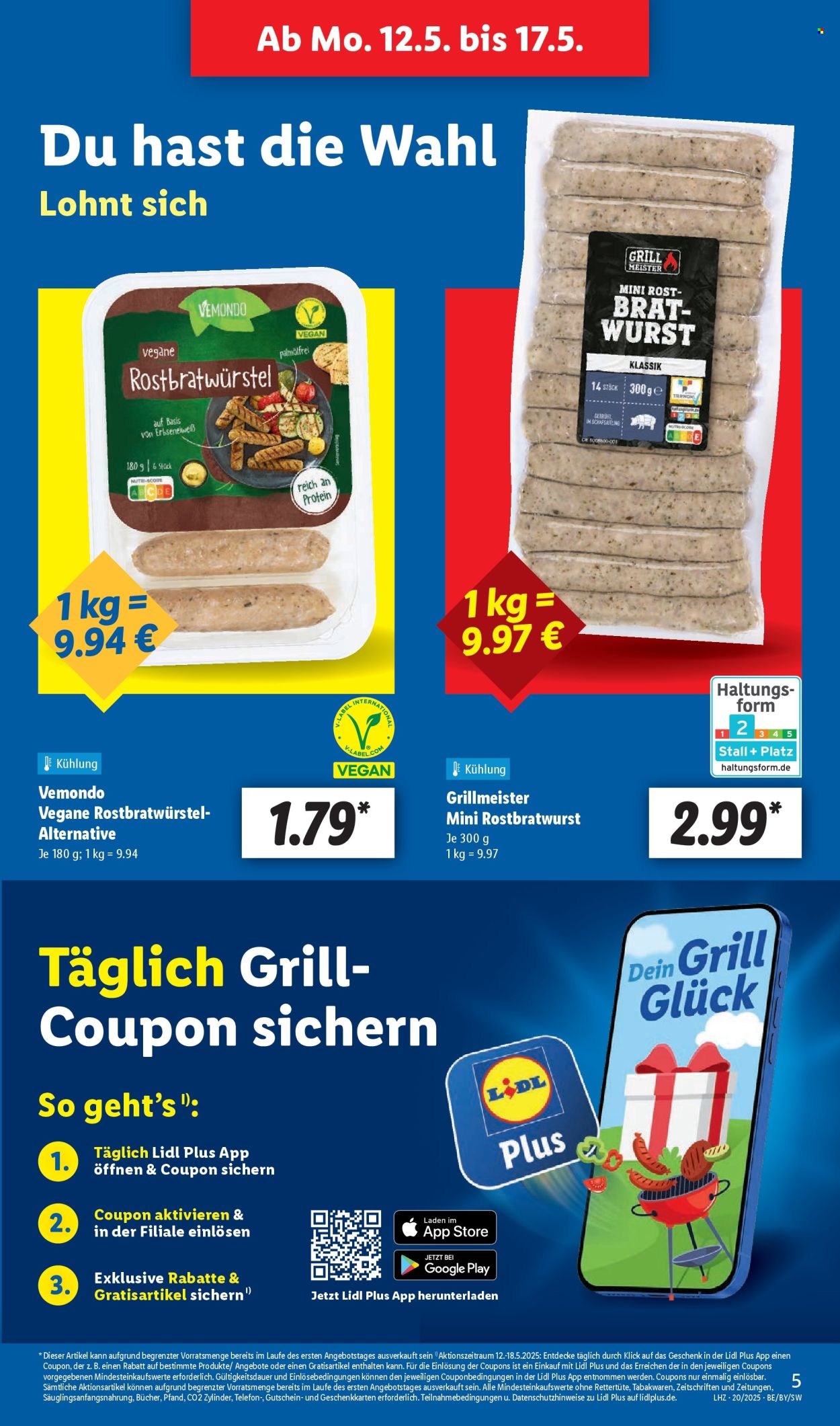 Lidl Prospekte  - 12.05.2025 - 17.05.2025. Seite 1