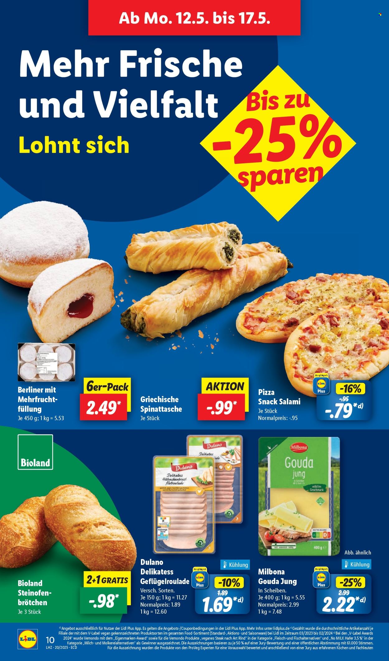 Leták Lidl - 12.5.2025 - 17.5.2025. Strana 4