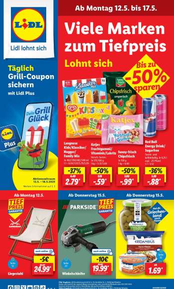 Prospekte Lidl - 12.05.2025 - 17.05.2025.