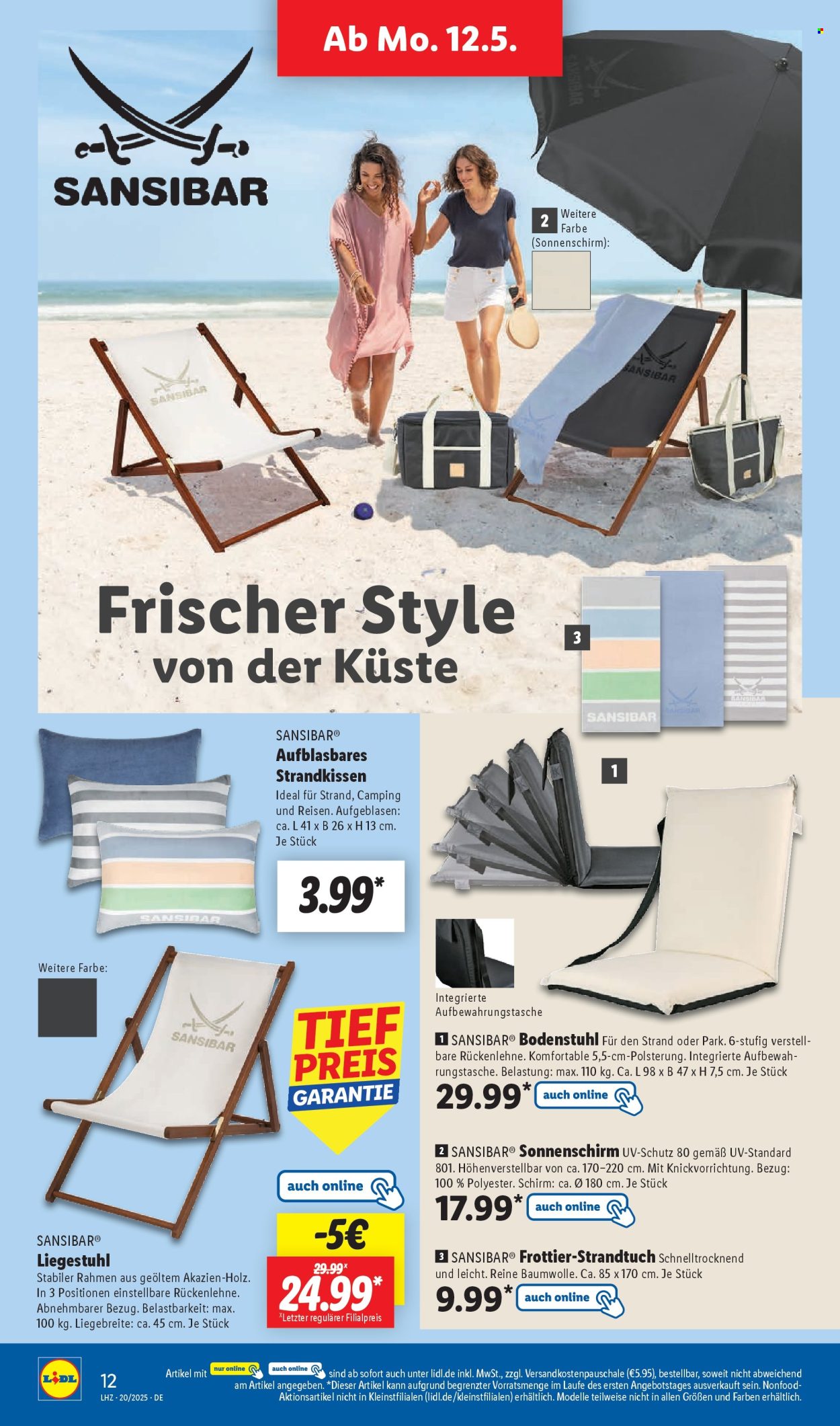 Lidl Prospekte  - 12.05.2025 - 17.05.2025. Seite 1