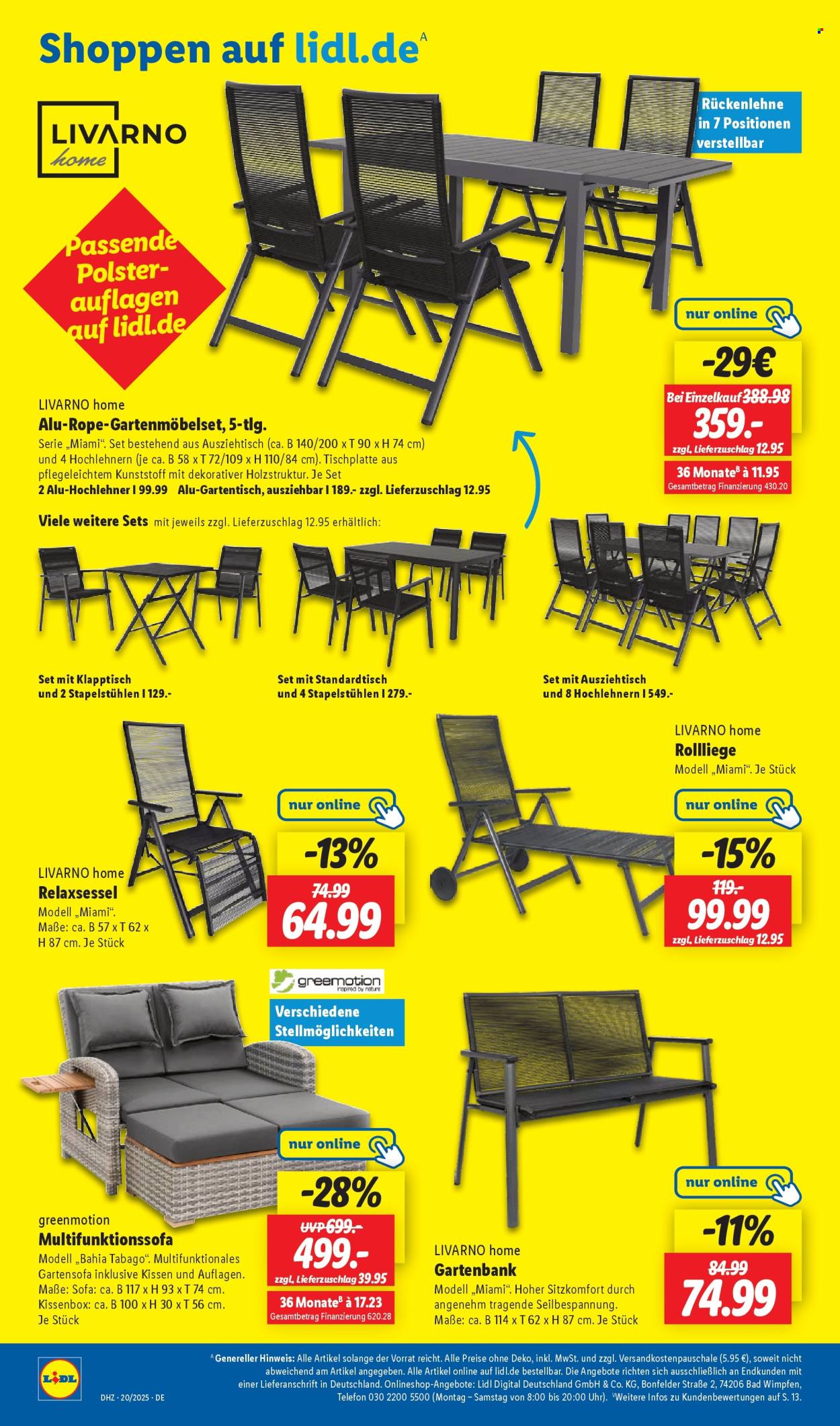 Lidl Prospekte  - 12.05.2025 - 17.05.2025. Seite 1
