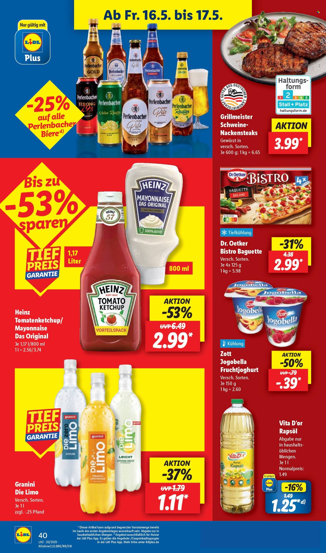 Lidl Prospekte  - 12.05.2025 - 17.05.2025. Seite 1