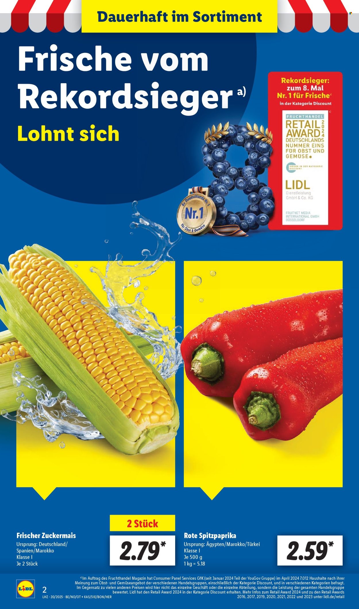 Lidl Prospekte  - 12.05.2025 - 17.05.2025. Seite 1