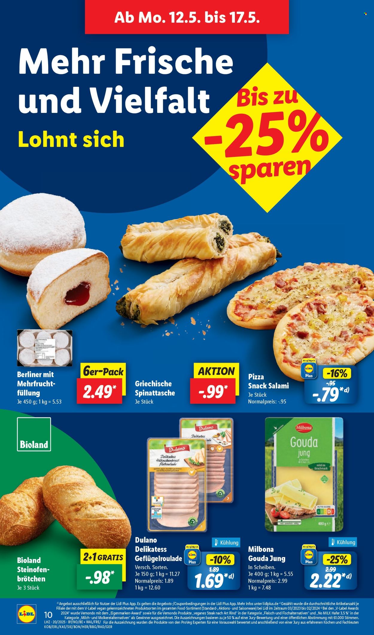Lidl Prospekte  - 12.05.2025 - 17.05.2025. Seite 1