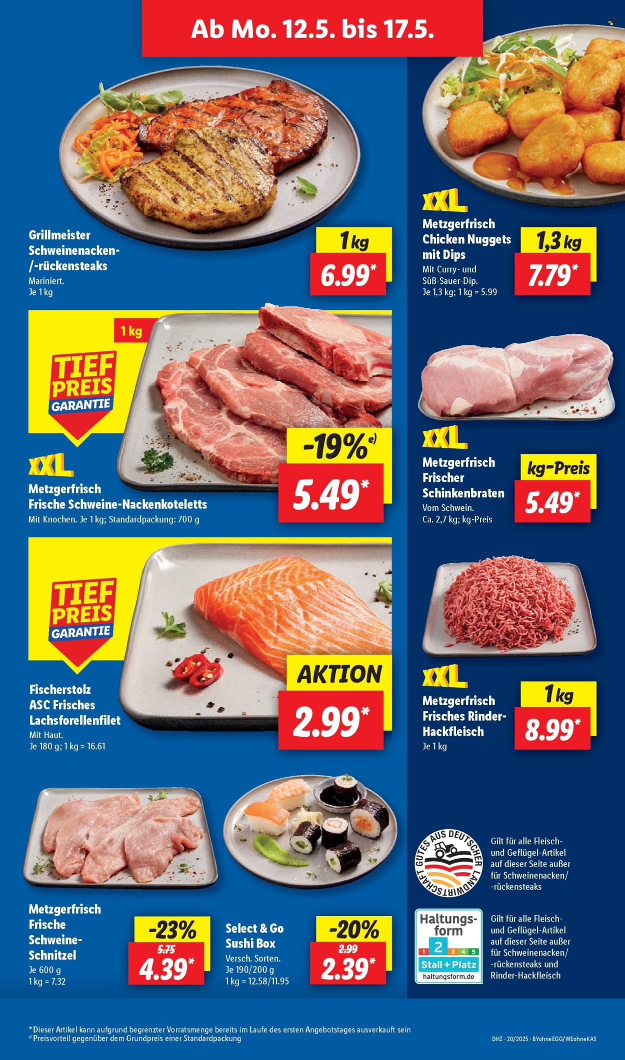 Lidl Prospekte  - 12.05.2025 - 17.05.2025. Seite 1