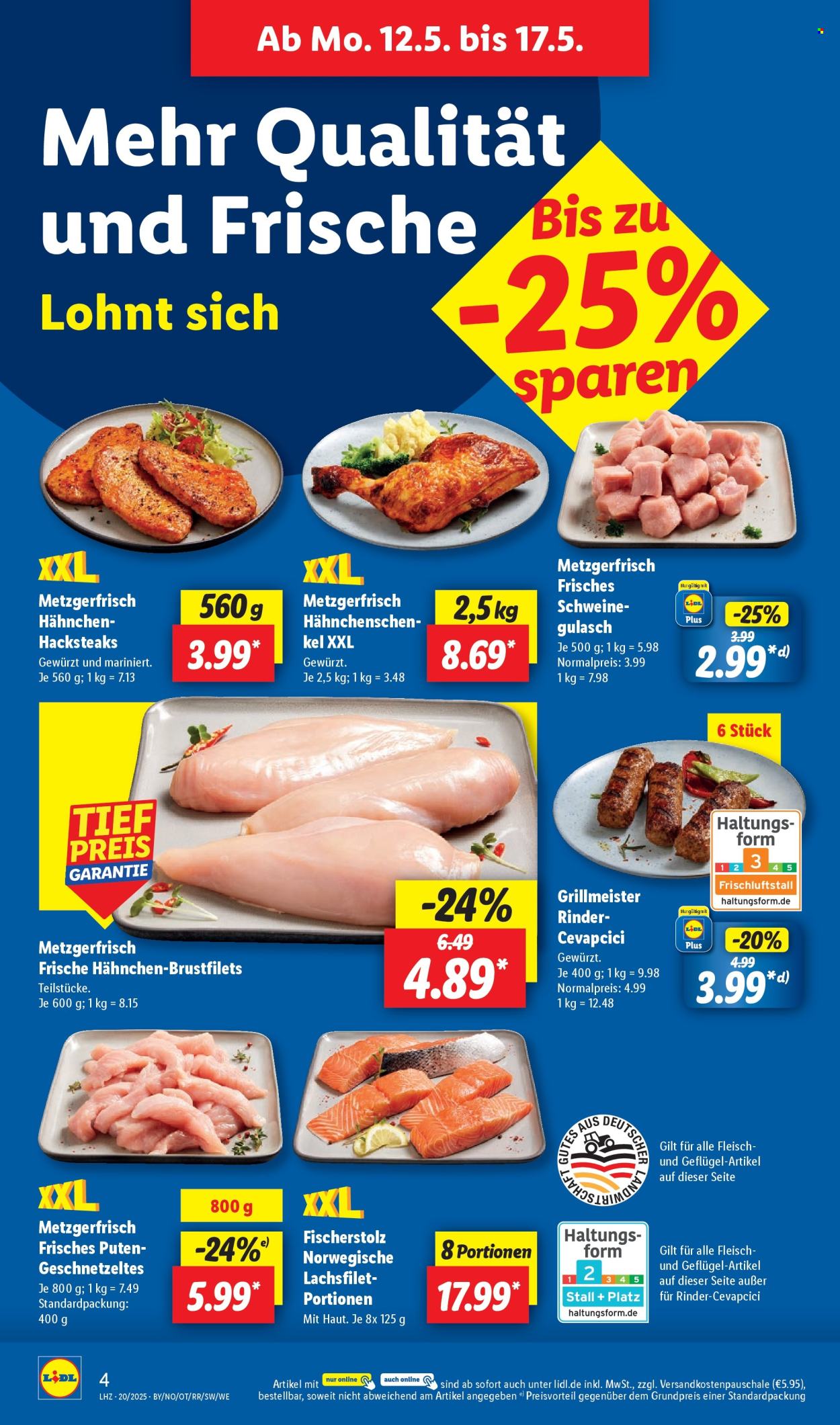 Lidl Prospekte  - 12.05.2025 - 17.05.2025. Seite 1