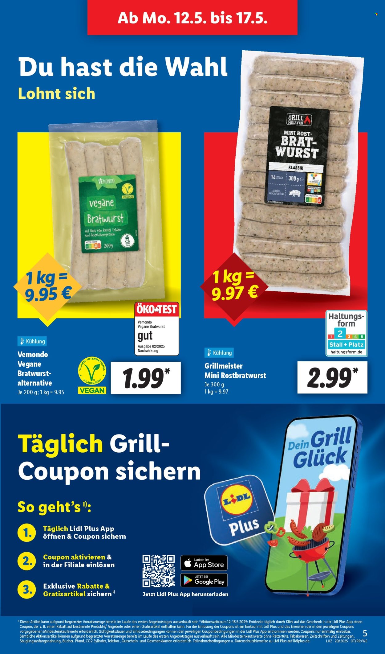 Lidl Prospekte  - 12.05.2025 - 17.05.2025. Seite 1