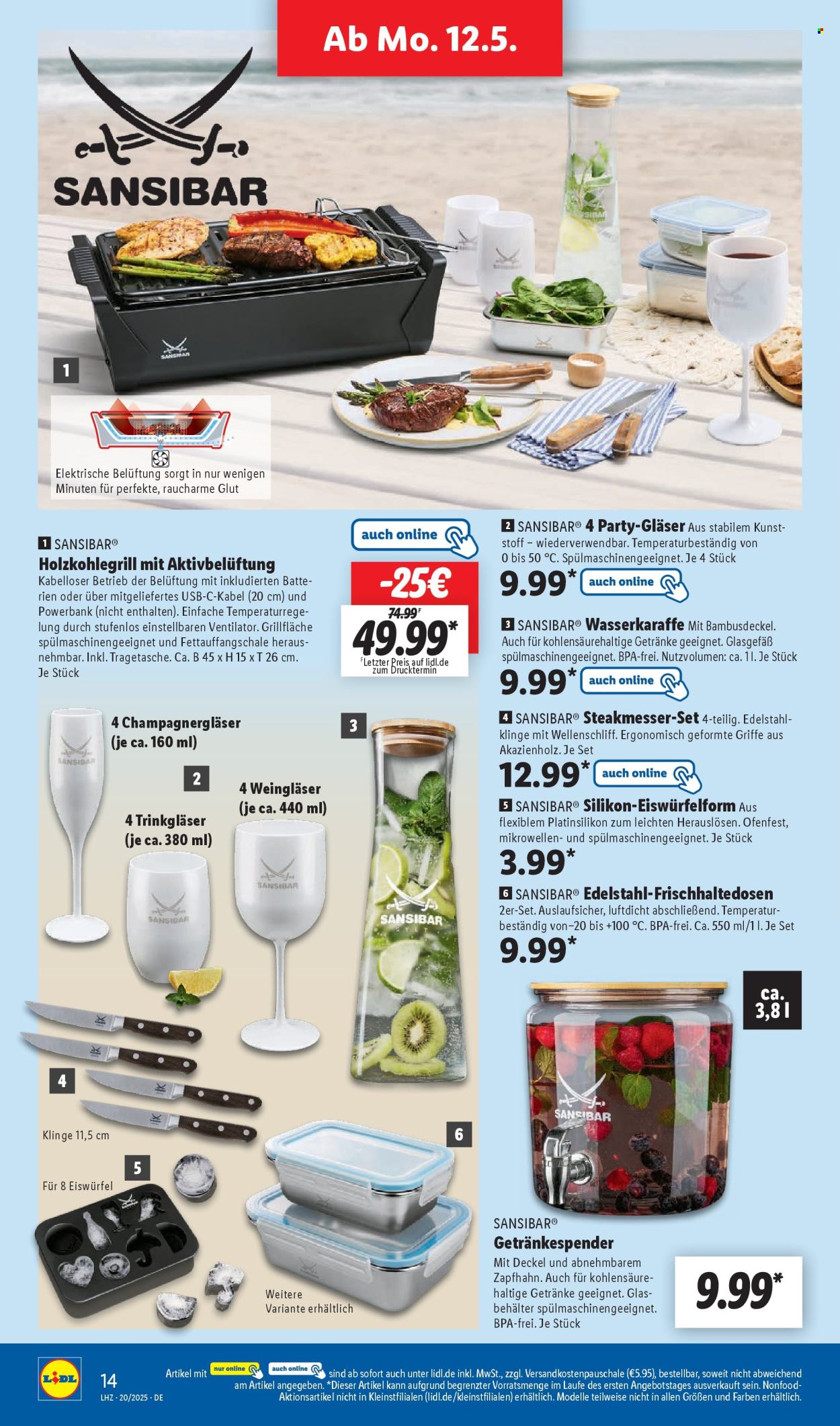 Lidl Prospekte  - 12.05.2025 - 17.05.2025. Seite 1