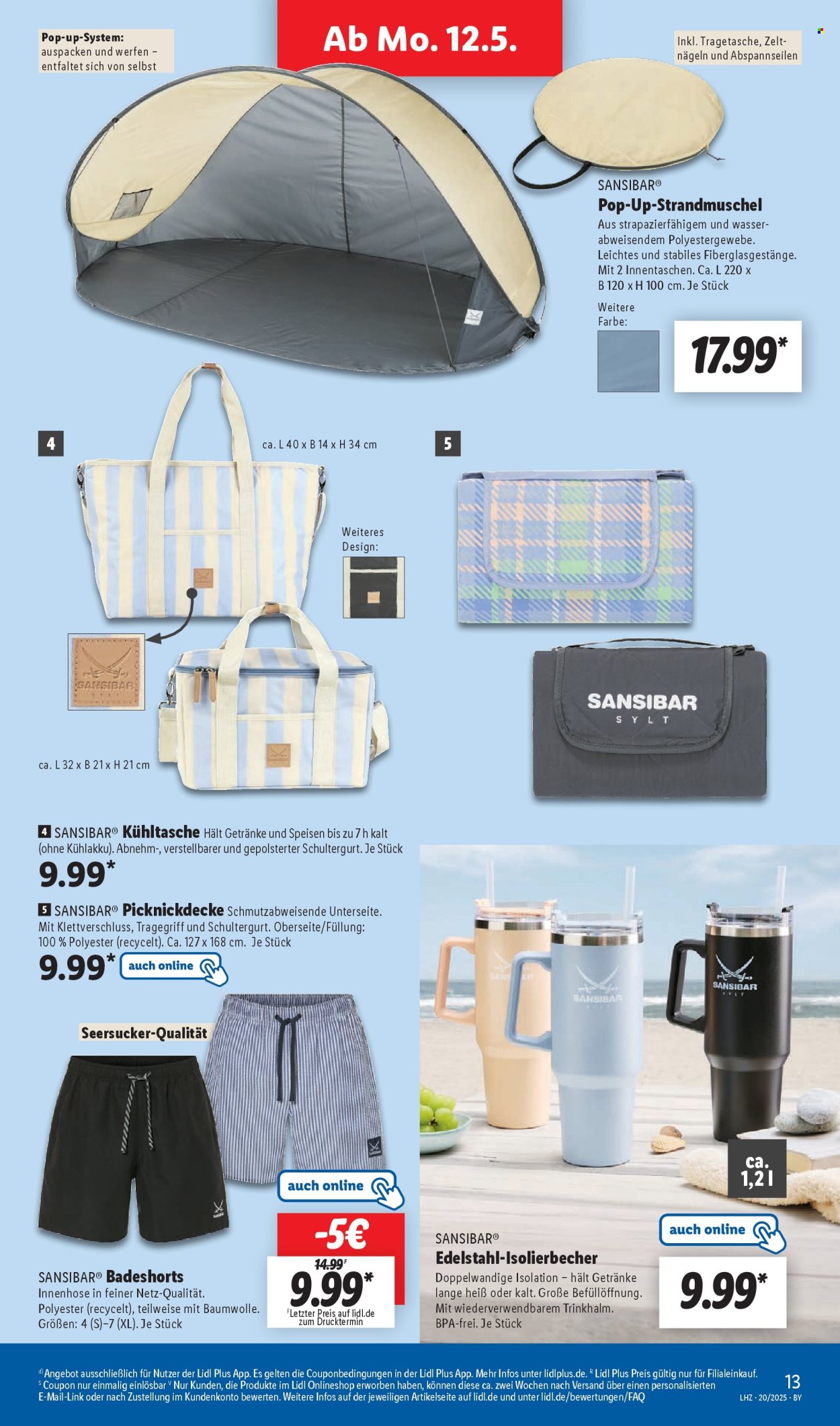 Lidl Prospekte  - 12.05.2025 - 17.05.2025. Seite 1