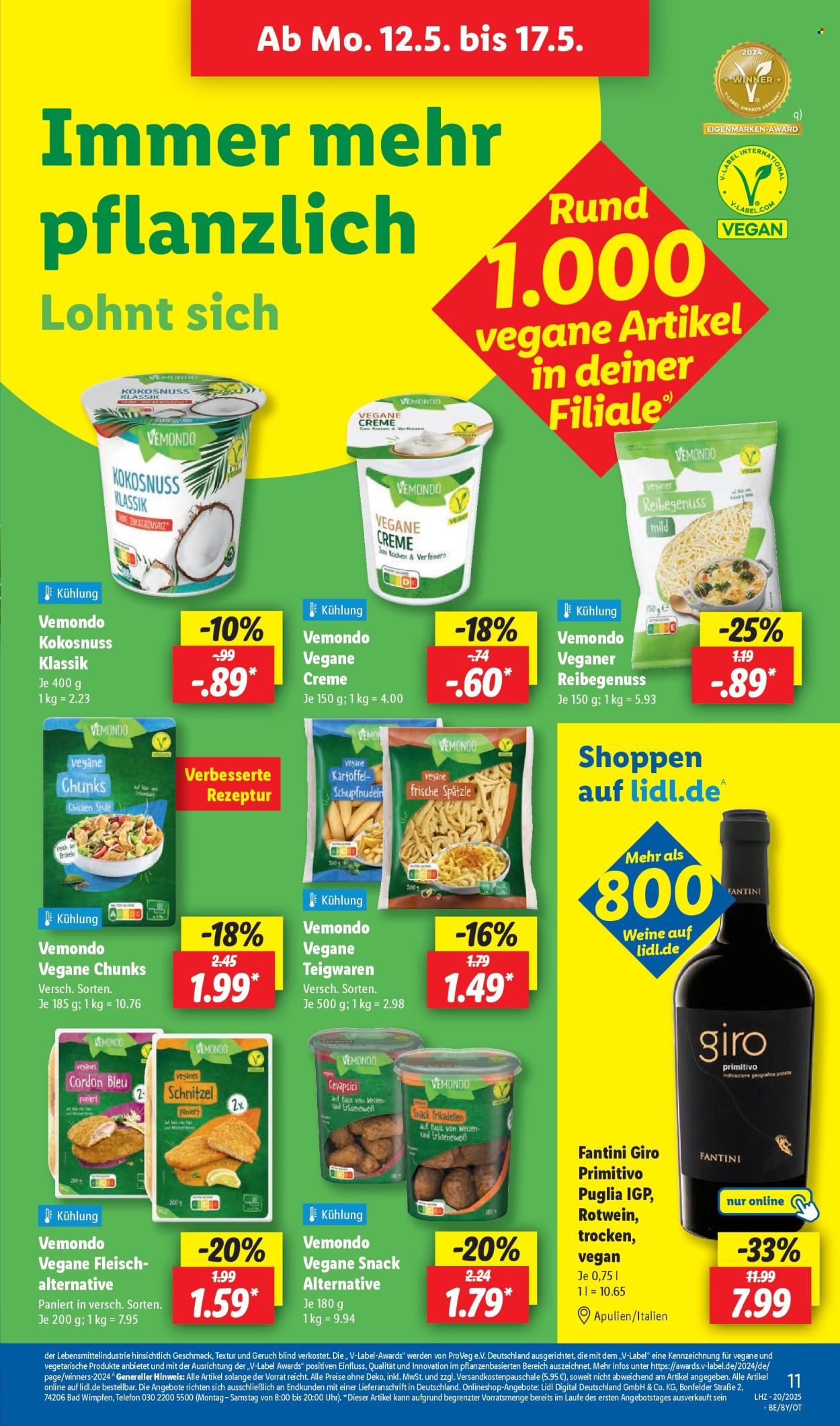 Lidl Prospekte  - 12.05.2025 - 17.05.2025. Seite 1