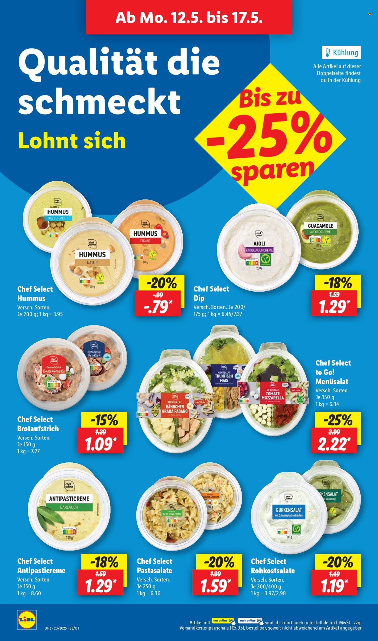 Lidl Prospekte  - 12.05.2025 - 17.05.2025. Seite 1