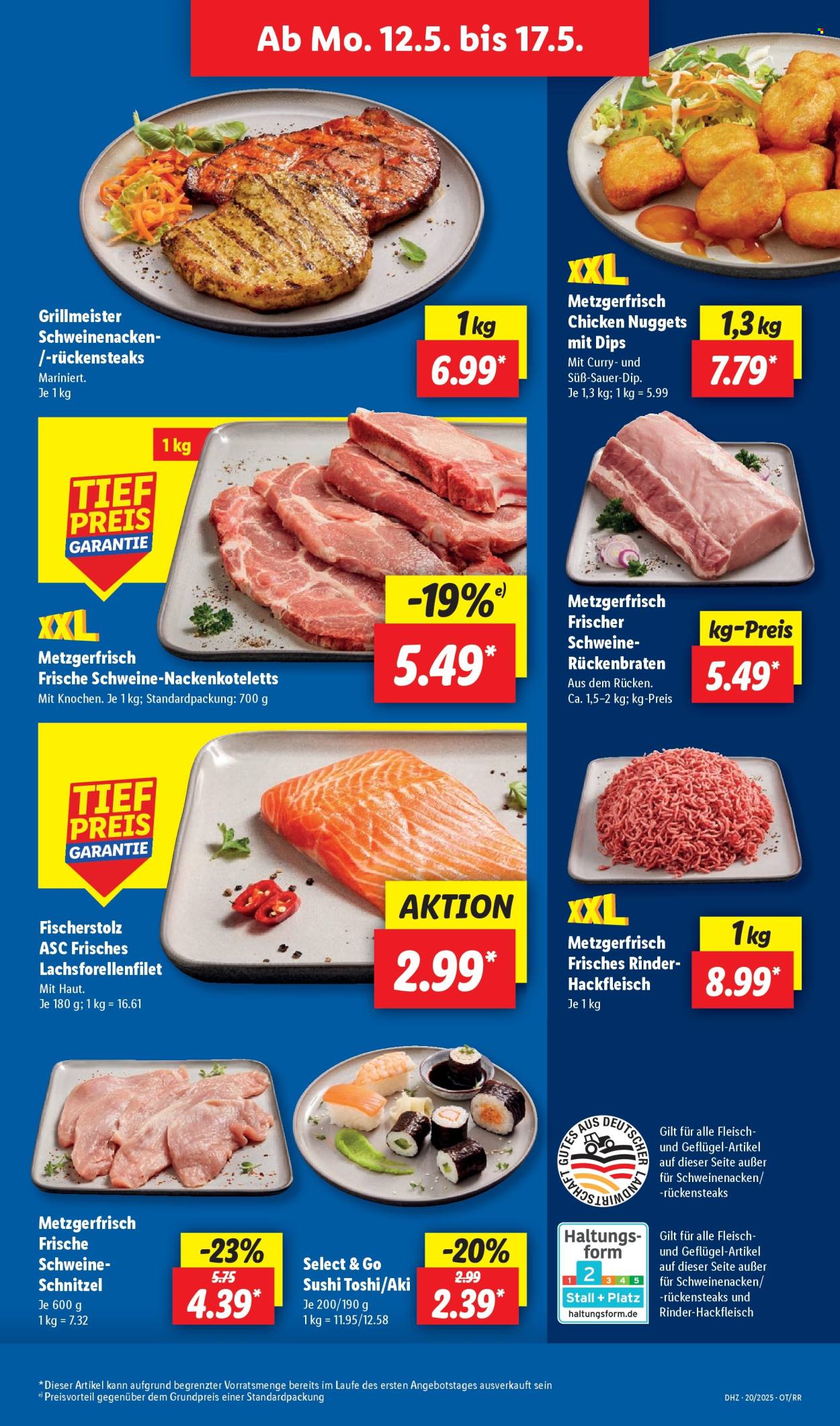 Lidl Prospekte  - 12.05.2025 - 17.05.2025. Seite 1