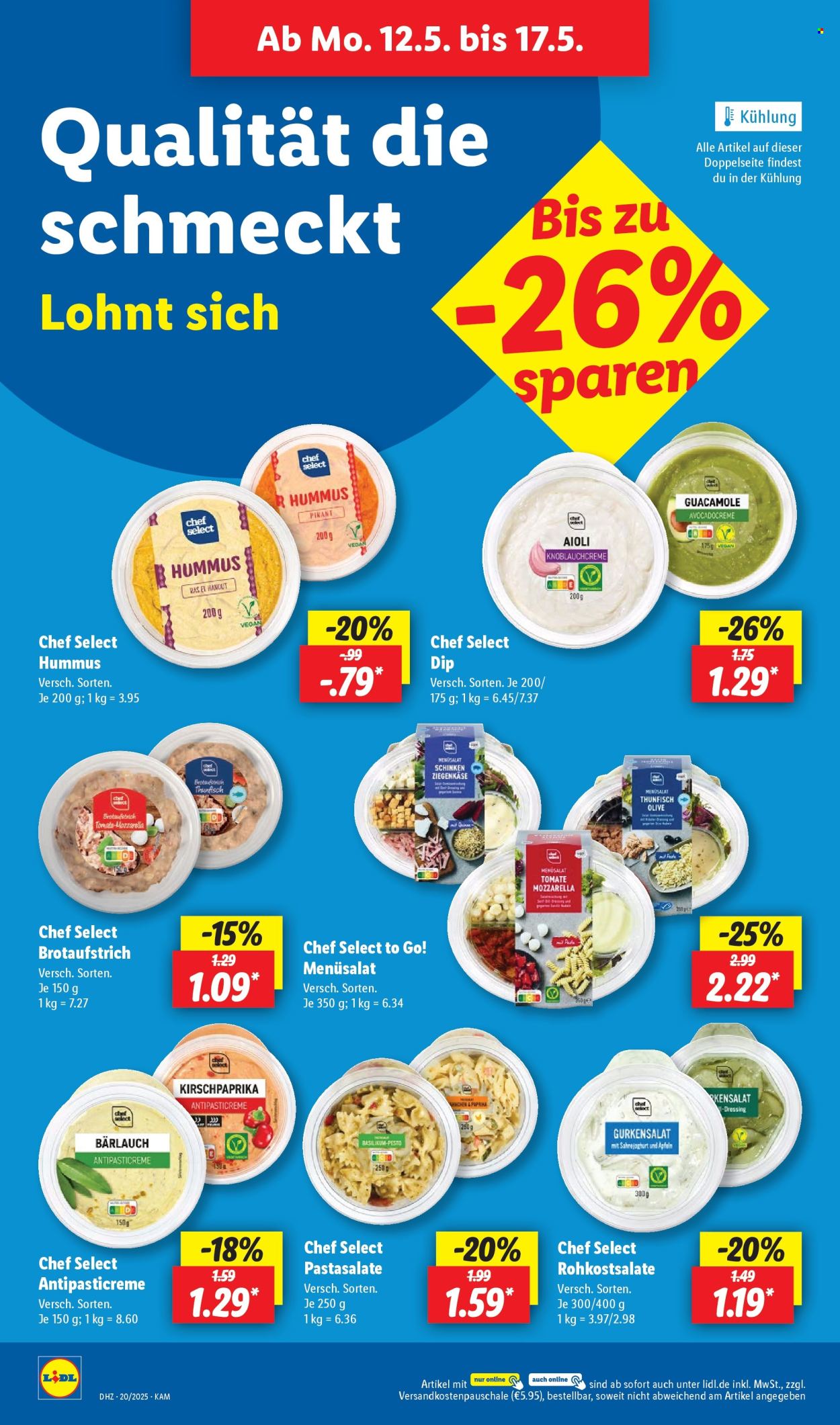 Lidl Prospekte  - 12.05.2025 - 17.05.2025. Seite 1