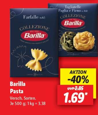 Barilla Pasta*