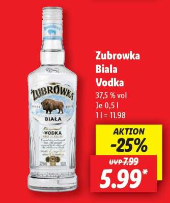 Zubrowka Biala Vodka*